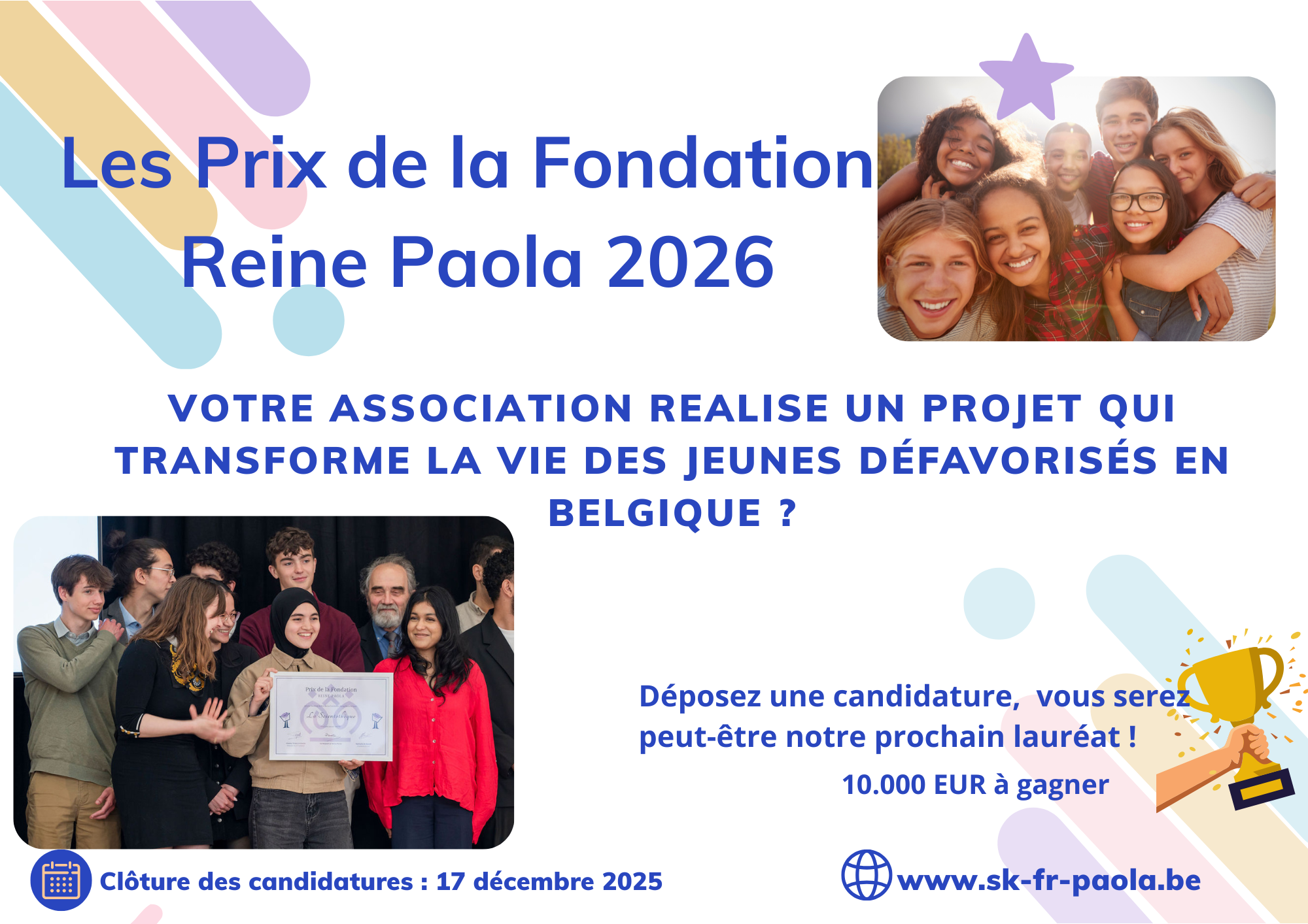 Les Prix de la Fondation - sk-fr-paola | Fondation Reine Paola